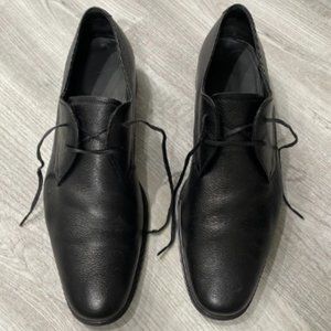 Salvatore Ferragamo Black Oxford Men 8.5